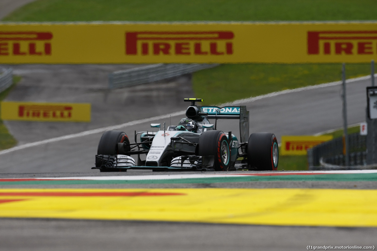 GP AUSTRIA, 20.06.2015- Qualifiche, Nico Rosberg (GER) Mercedes AMG F1 W06