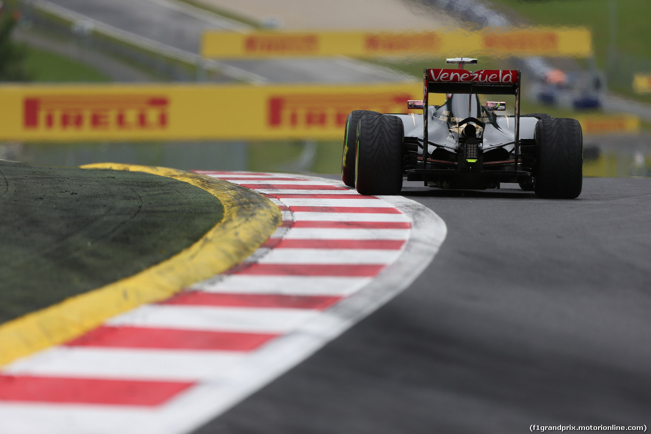 GP AUSTRIA, 20.06.2015- Qualifiche, Pastor Maldonado (VEN) Lotus F1 Team E23