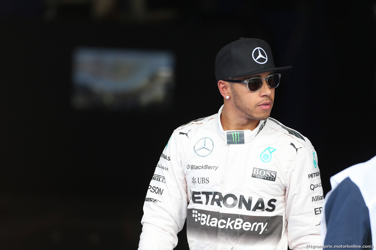 GP AUSTRIA, 20.06.2015- Qualifiche, Lewis Hamilton (GBR) Mercedes AMG F1 W06