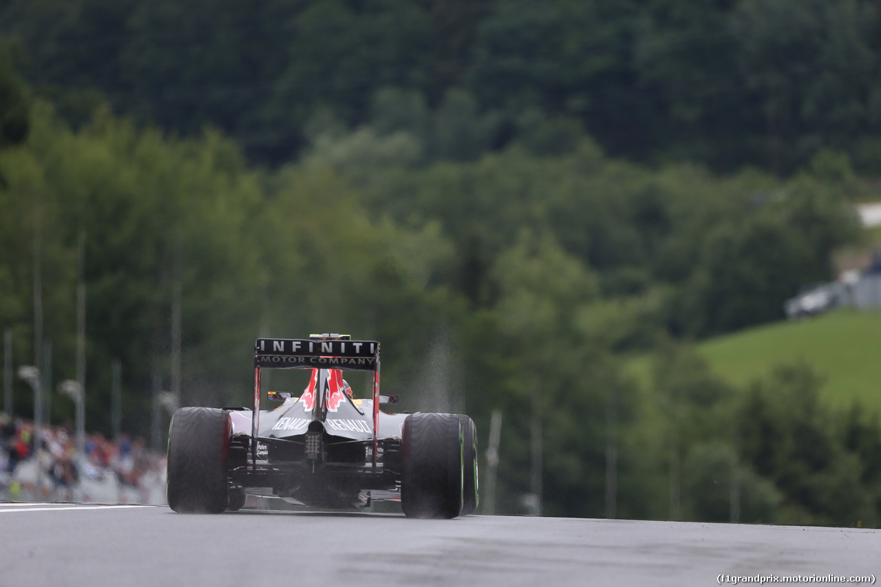 GP AUSTRIA, 20.06.2015- Qualifiche, Daniil Kvyat (RUS) Red Bull Racing RB11