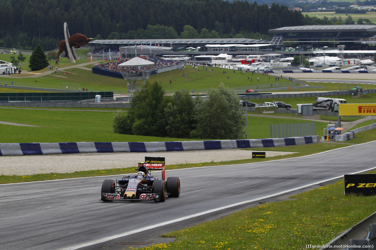 GP AUSTRIA, 20.06.2015- Qualifiche, Carlos Sainz Jr (ESP) Scuderia Toro Rosso STR10