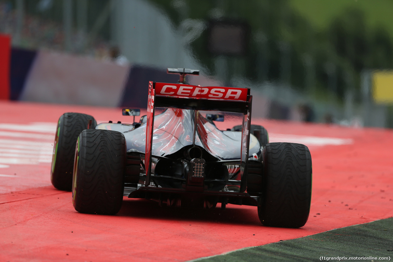 GP AUSTRIA, 20.06.2015- Qualifiche, Max Verstappen (NED) Scuderia Toro Rosso STR10