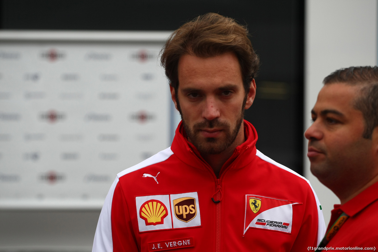 GP AUSTRIA, 20.06.2015- Jean-Eric Vergne (FRA) Ferrari reserve driver