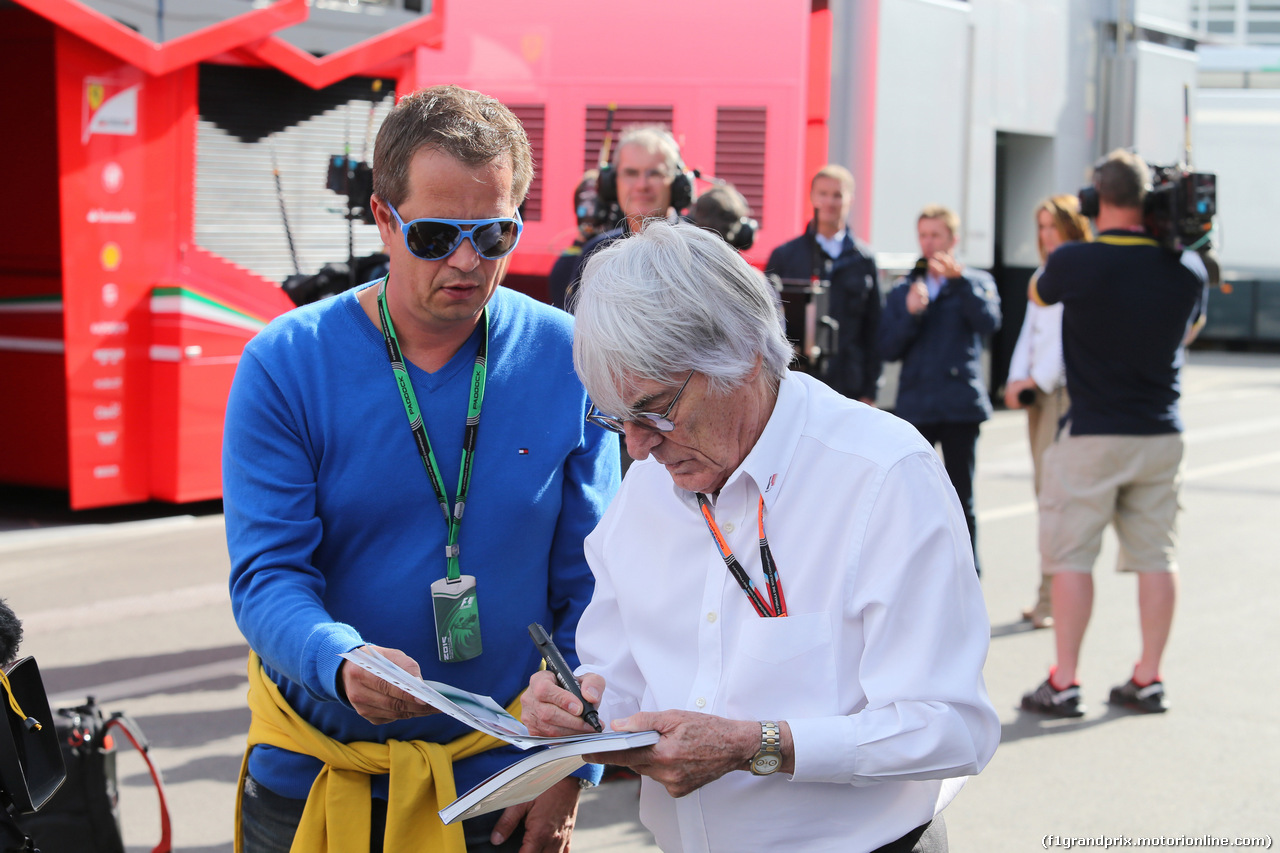 GP AUSTRIA, 20.06.2015- Bernie Ecclestone (GBR), President e CEO of Formula One Management