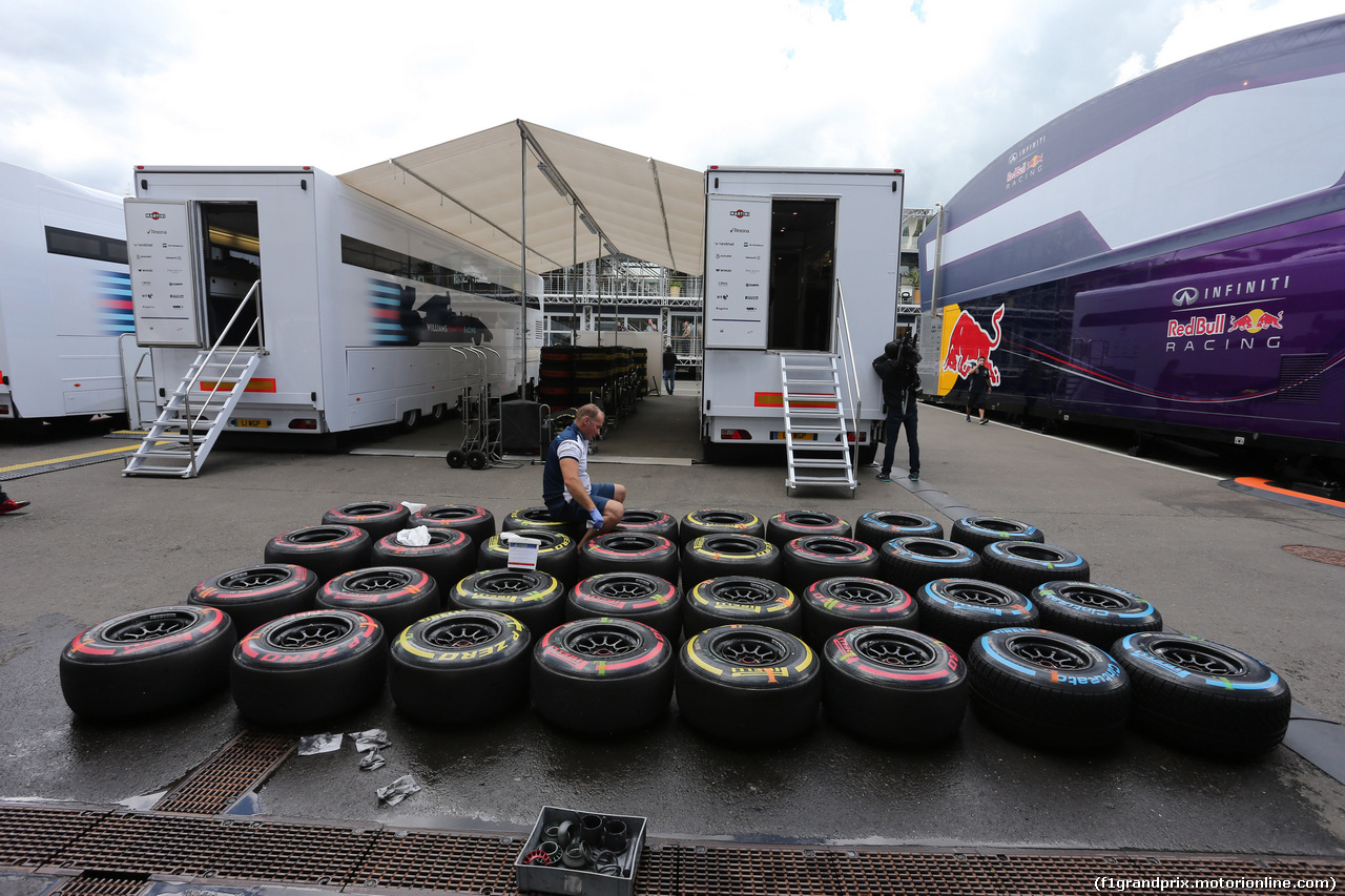 GP AUSTRIA, 20.06.2015- Tires