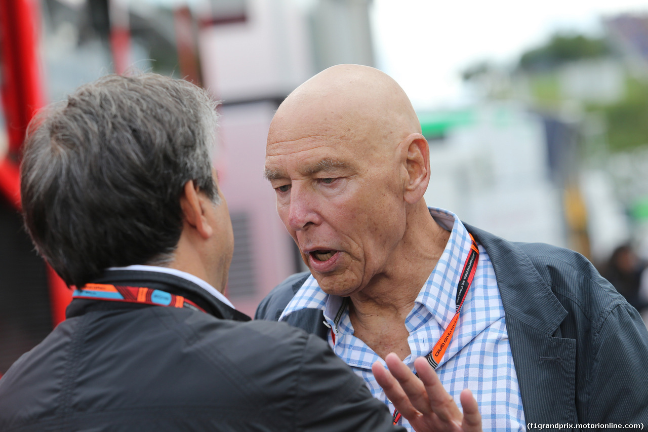 GP AUSTRIA, 20.06.2015- Pasquale Lattuneddu (ITA), FOM e Peter Brabeck-Letmathe (AUT) Formula One Chairman