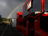 GP AUSTRIA, 19.06.2015- Rainbow over the paddock