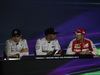 GP AUSTRIA, 20.06.2015- After Qualifiche official Press Conference, pole position Lewis Hamilton (GBR) Mercedes AMG F1 W06 , 2nd Nico Rosberg (GER) Mercedes AMG F1 W06, 3rd Sebastian Vettel (GER) Ferrari SF15-T