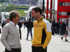 GP AUSTRIA, 20.06.2015- Remi Taffin (FRA) Renault Sport F1 Head of track operations e Alain prost (FRA)