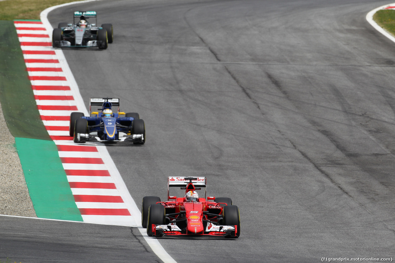 GP AUSTRIA, 19.06.2015- Prove Libere 1,  Sebastian Vettel (GER) Ferrari SF15-T