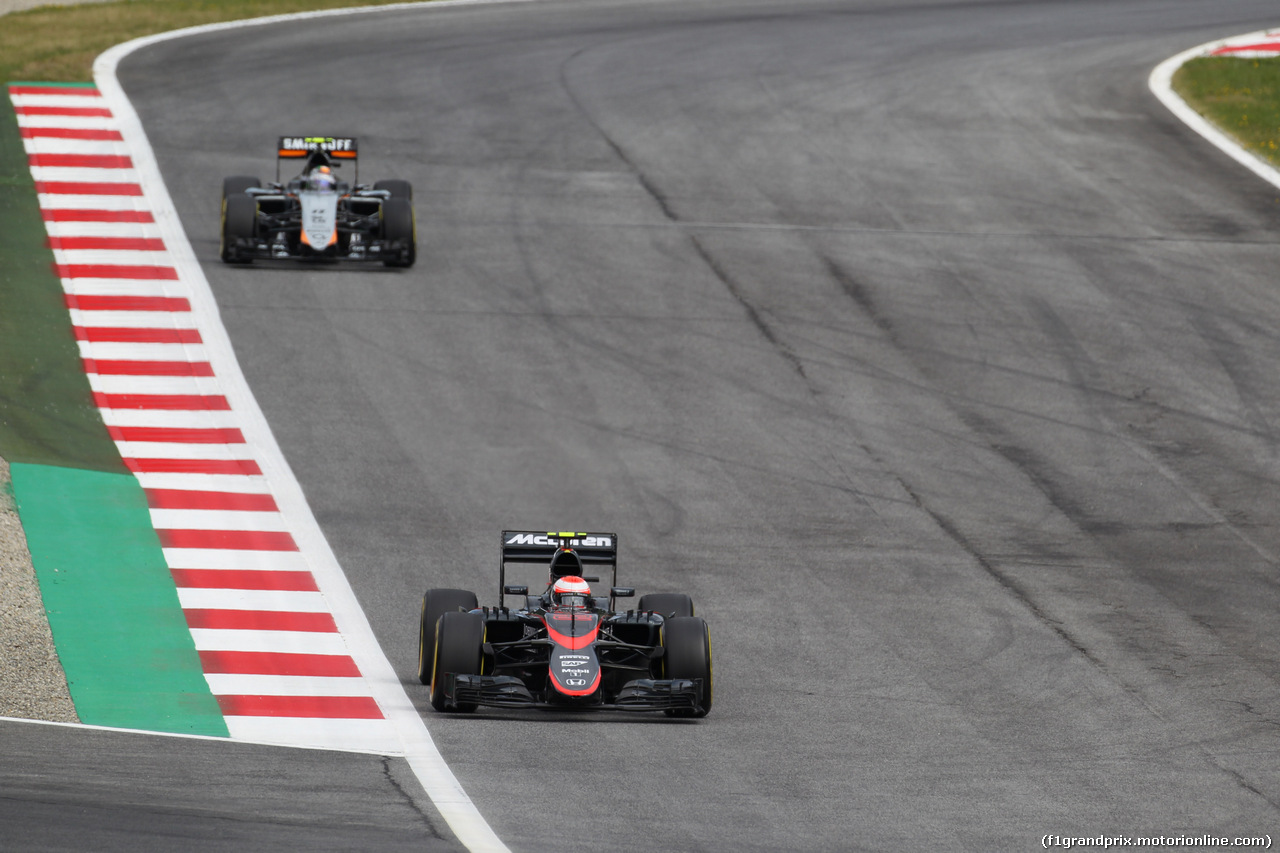 GP AUSTRIA, 19.06.2015- Prove Libere 1,  Jenson Button (GBR) McLaren Honda MP4-30