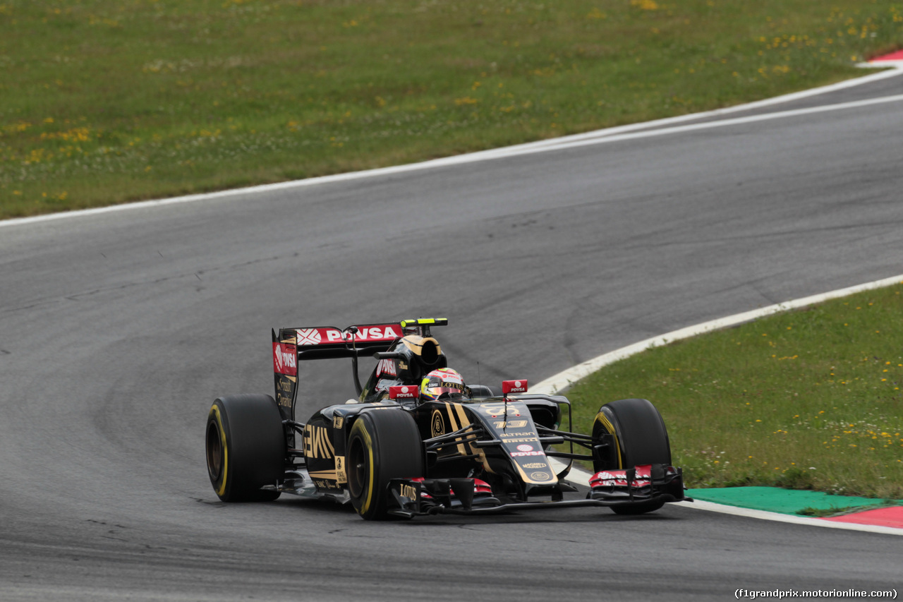 GP AUSTRIA, 19.06.2015- Prove Libere 1, Pastor Maldonado (VEN) Lotus F1 Team E23