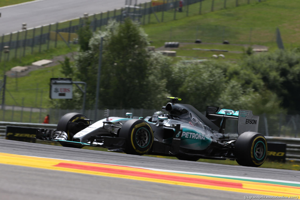 GP AUSTRIA, 19.06.2015- Prove Libere 1, Nico Rosberg (GER) Mercedes AMG F1 W06