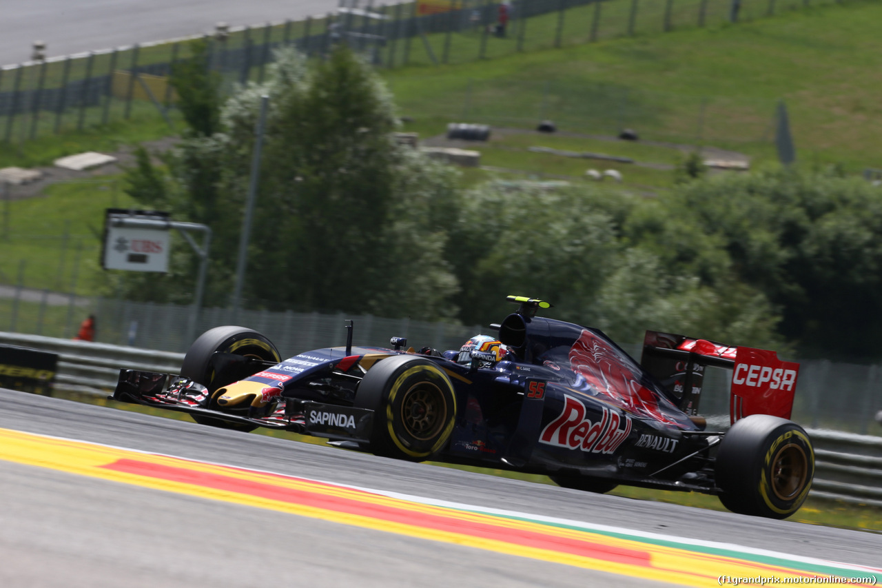 GP AUSTRIA, 19.06.2015- Prove Libere 1, Carlos Sainz Jr (ESP) Scuderia Toro Rosso STR10