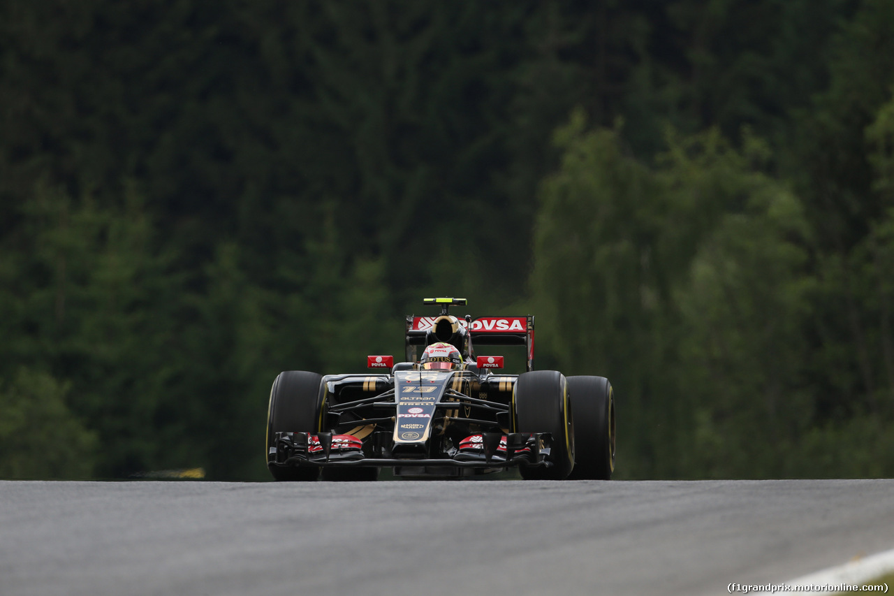 GP AUSTRIA, 19.06.2015- Prove Libere 1, Pastor Maldonado (VEN) Lotus F1 Team E23