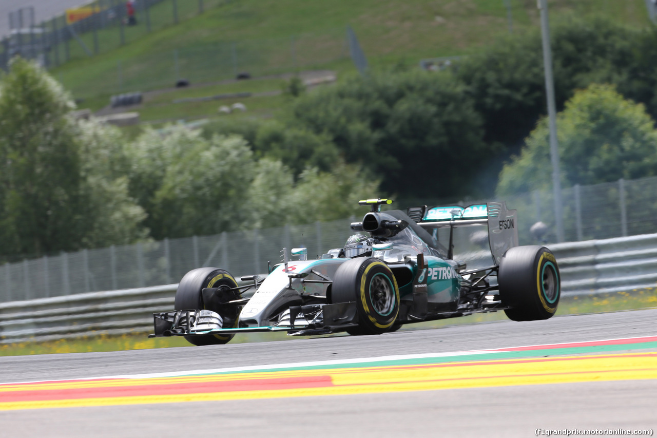 GP AUSTRIA, 19.06.2015- Prove Libere 1, Nico Rosberg (GER) Mercedes AMG F1 W06