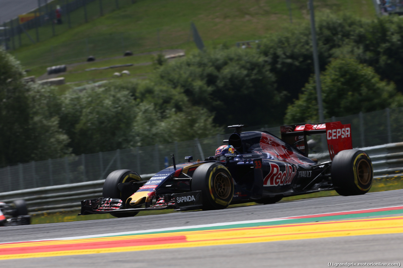 GP AUSTRIA, 19.06.2015- Prove Libere 1, Max Verstappen (NED) Scuderia Toro Rosso STR10