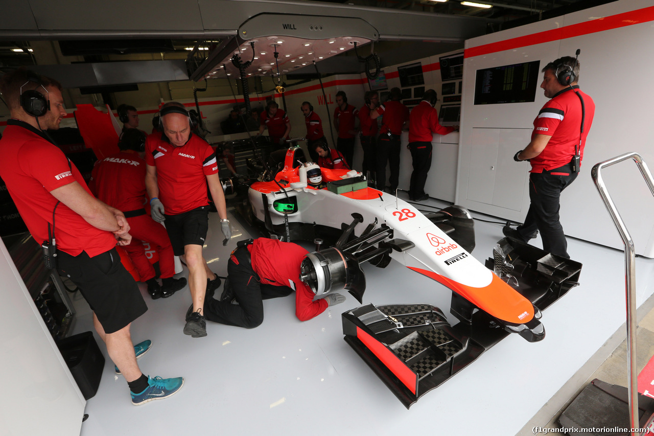 GP AUSTRIA, 19.06.2015- Prove Libere 1, William Stevens (GBR) Manor Marussia F1 Team