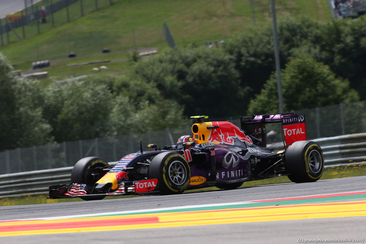 GP AUSTRIA, 19.06.2015- Prove Libere 1, Daniil Kvyat (RUS) Red Bull Racing RB11