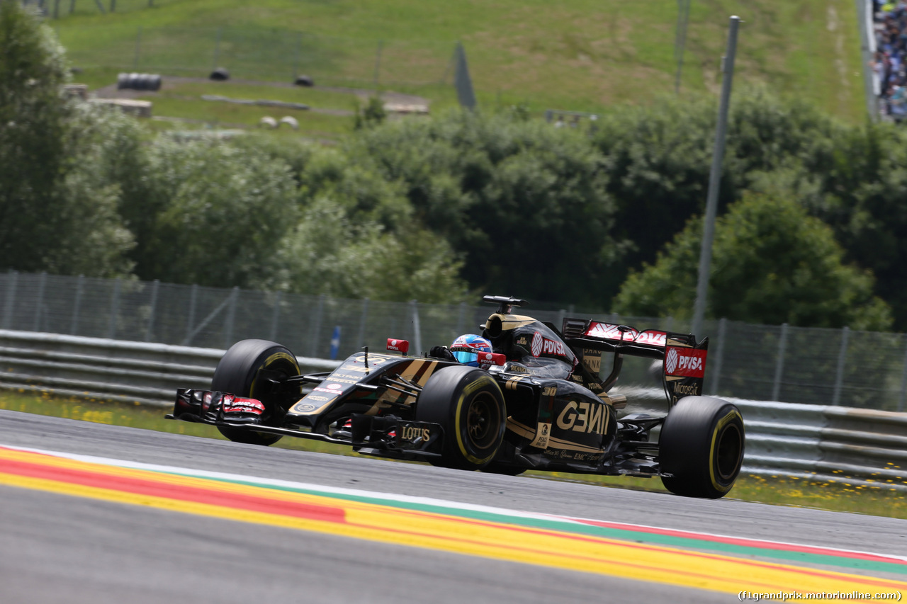 GP AUSTRIA, 19.06.2015- Prove Libere 1, Jolyon Palmer (GBR)  Lotus F1 Team E23 deserve e developing driver