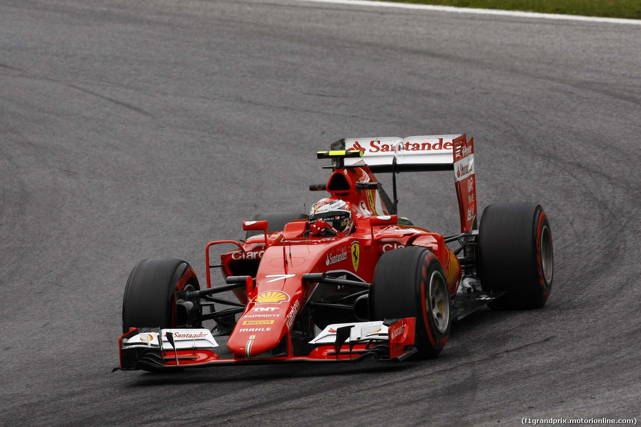 GP AUSTRIA, 19.06.2015- Prove Libere 2, Kimi Raikkonen (FIN) Ferrari SF15-T