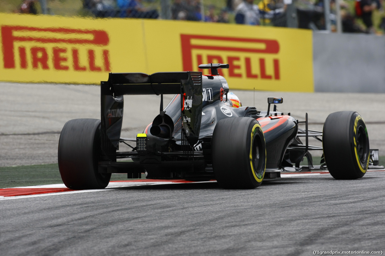 GP AUSTRIA, 19.06.2015- Prove Libere 2, Fernando Alonso (ESP) McLaren Honda MP4-30MP4-30