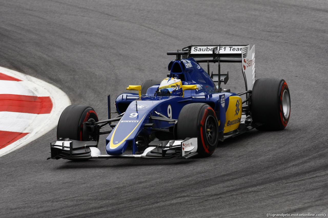 GP AUSTRIA, 19.06.2015- Prove Libere 2, Marcus Ericsson (SUE) Sauber C34