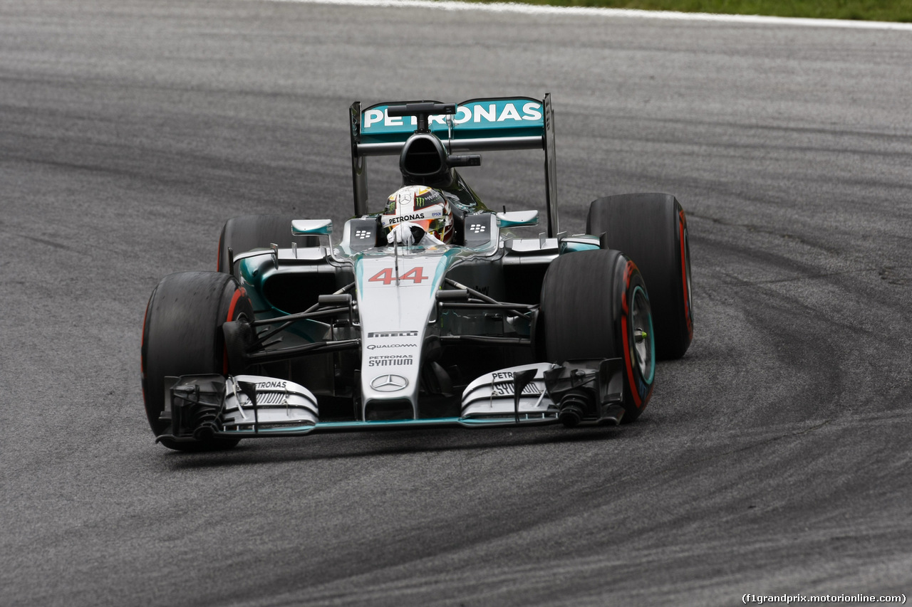 GP AUSTRIA, 19.06.2015- Prove Libere 2, Lewis Hamilton (GBR) Mercedes AMG F1 W06