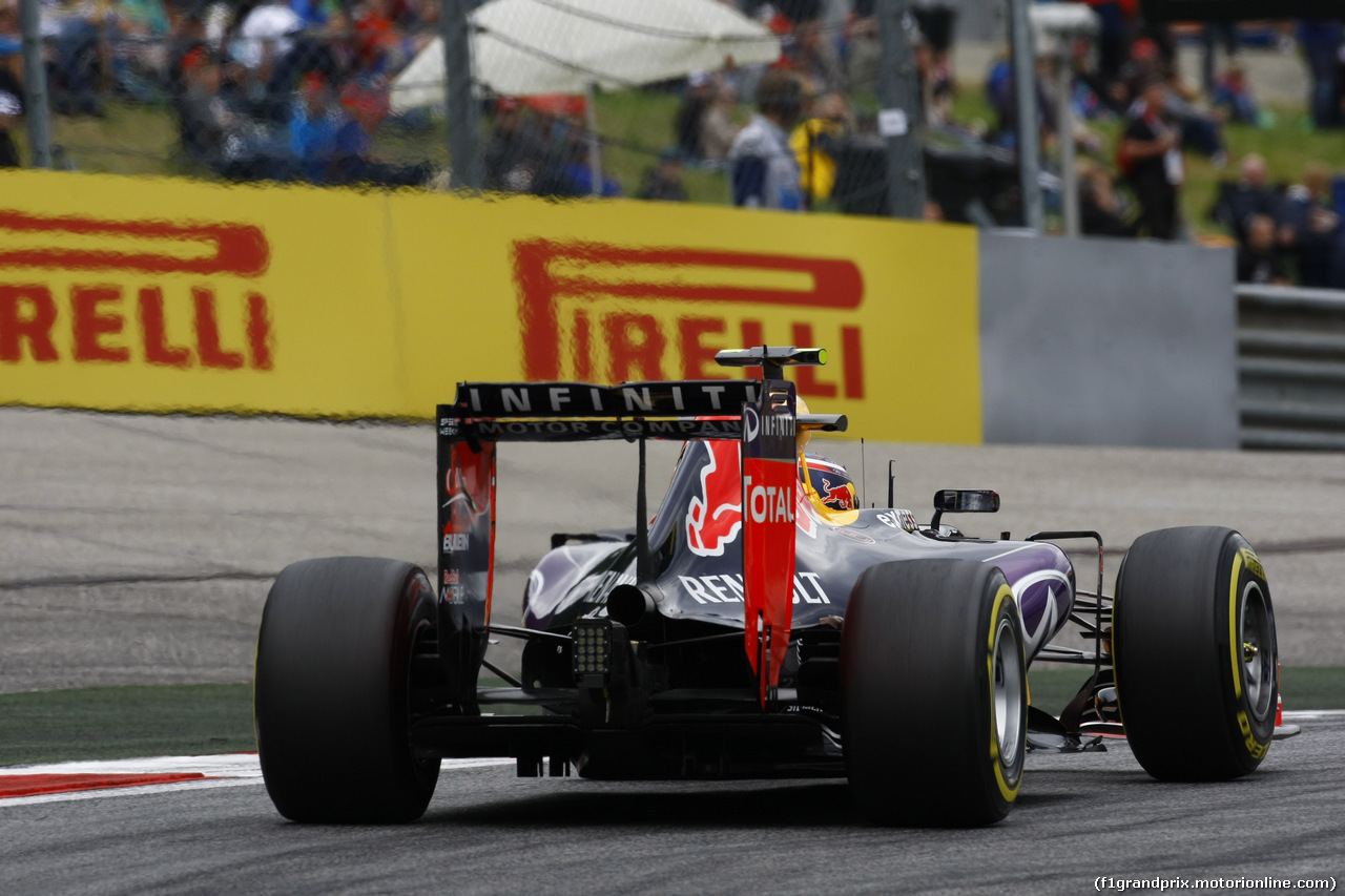 GP AUSTRIA, 19.06.2015- Prove Libere 2, Daniil Kvyat (RUS) Red Bull Racing RB11