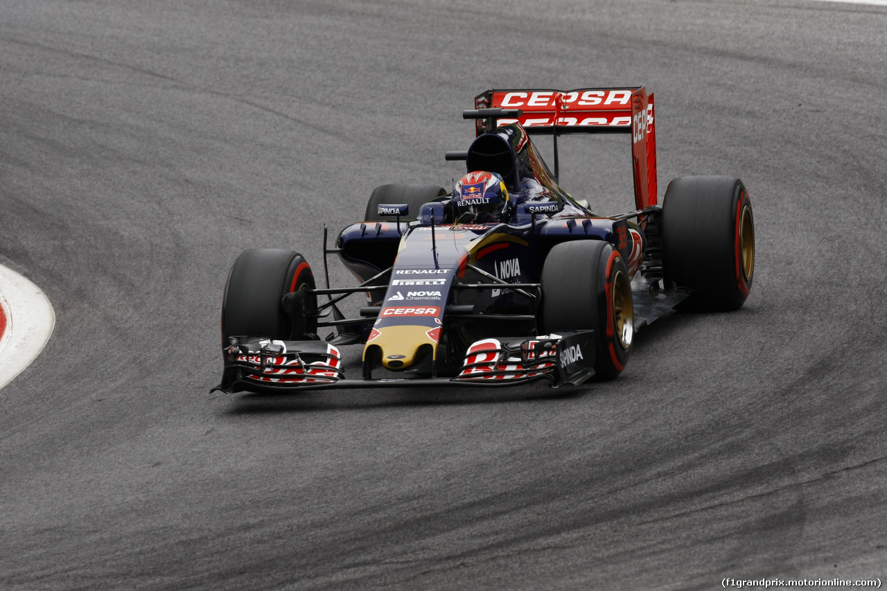 GP AUSTRIA, 19.06.2015- Prove Libere 2, Max Verstappen (NED) Scuderia Toro Rosso STR10