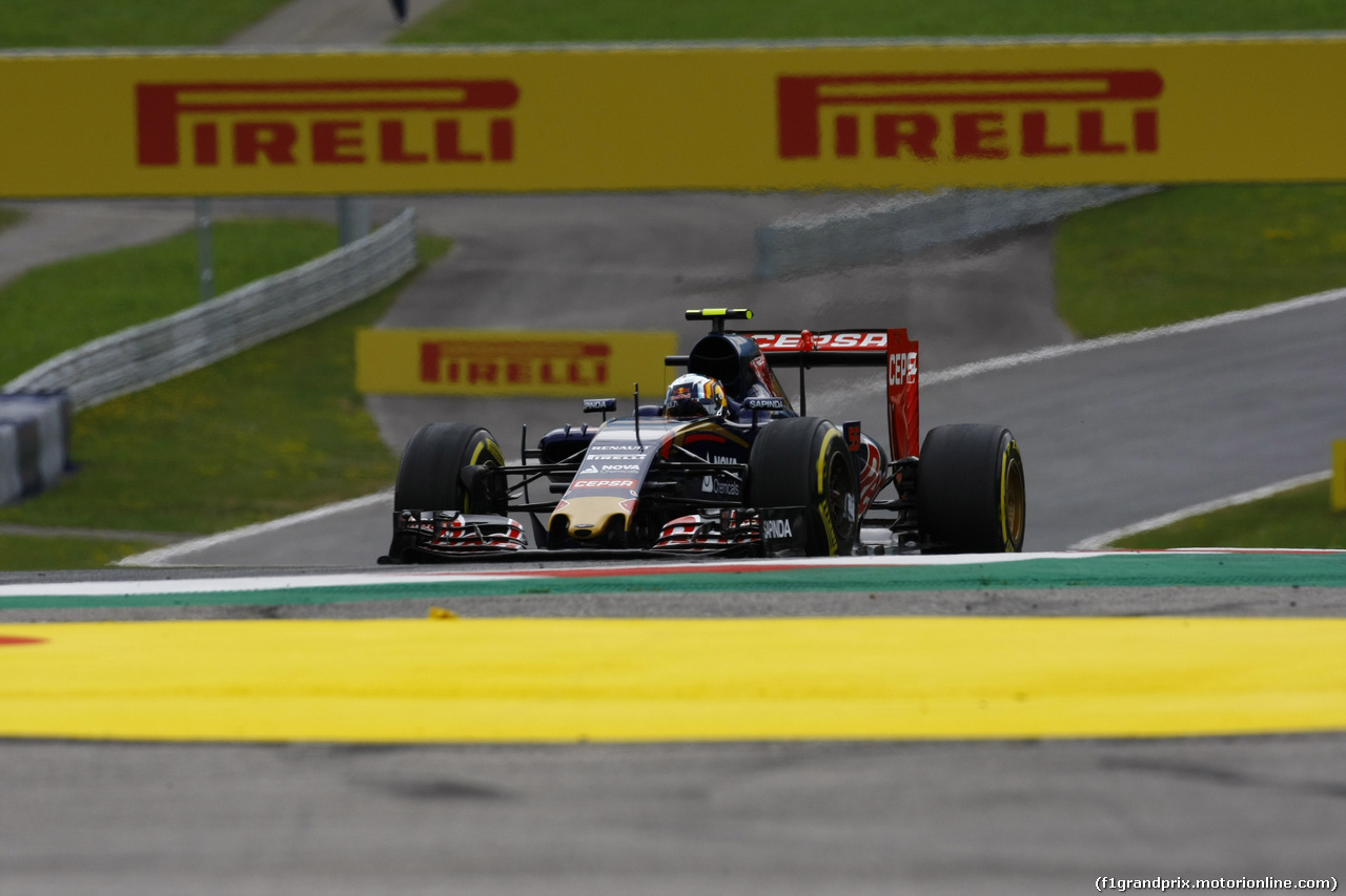 GP AUSTRIA, 19.06.2015- Prove Libere 2, Carlos Sainz Jr (ESP) Scuderia Toro Rosso STR10