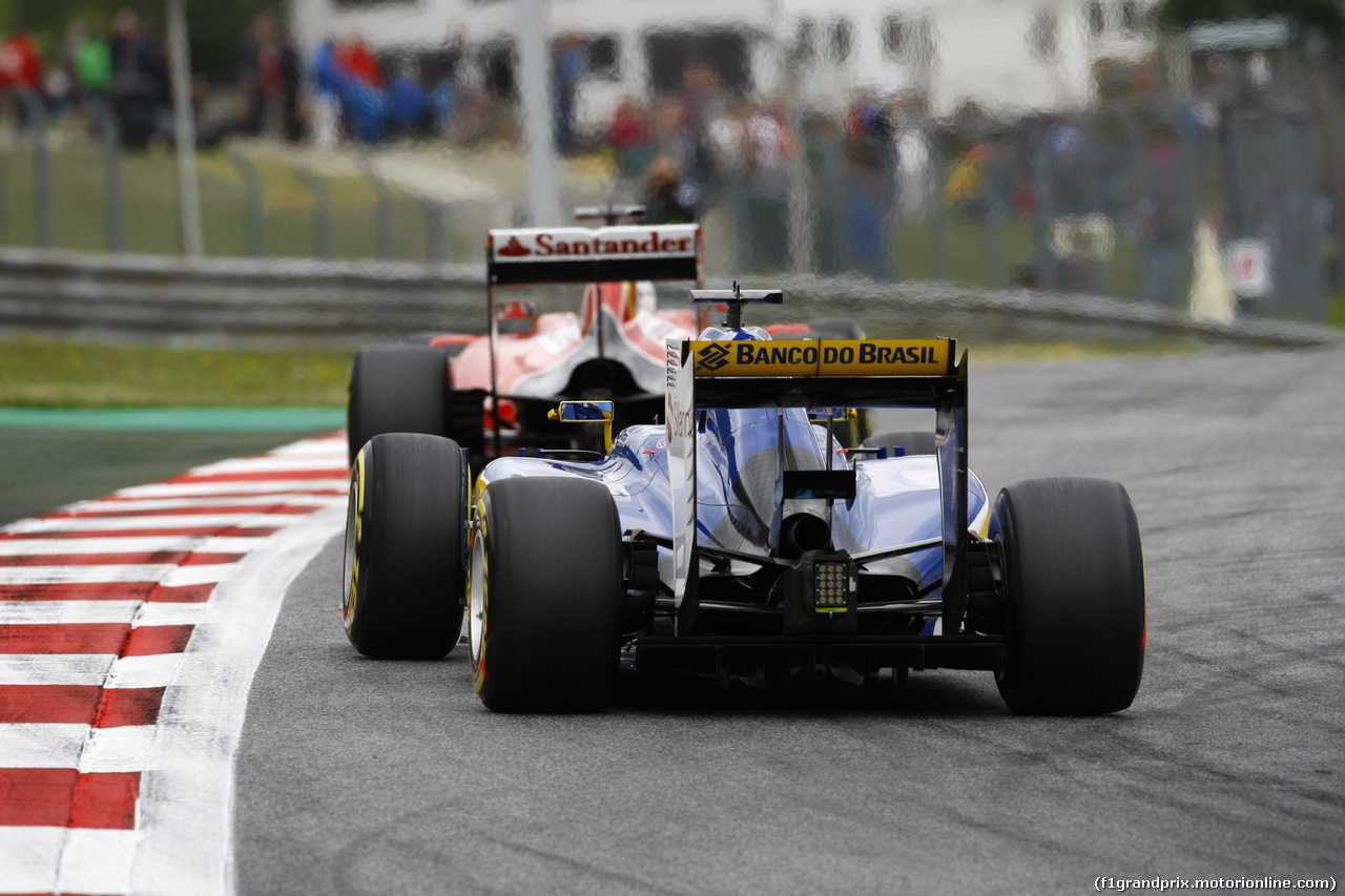 GP AUSTRIA, 19.06.2015- Prove Libere 2, Marcus Ericsson (SUE) Sauber C34