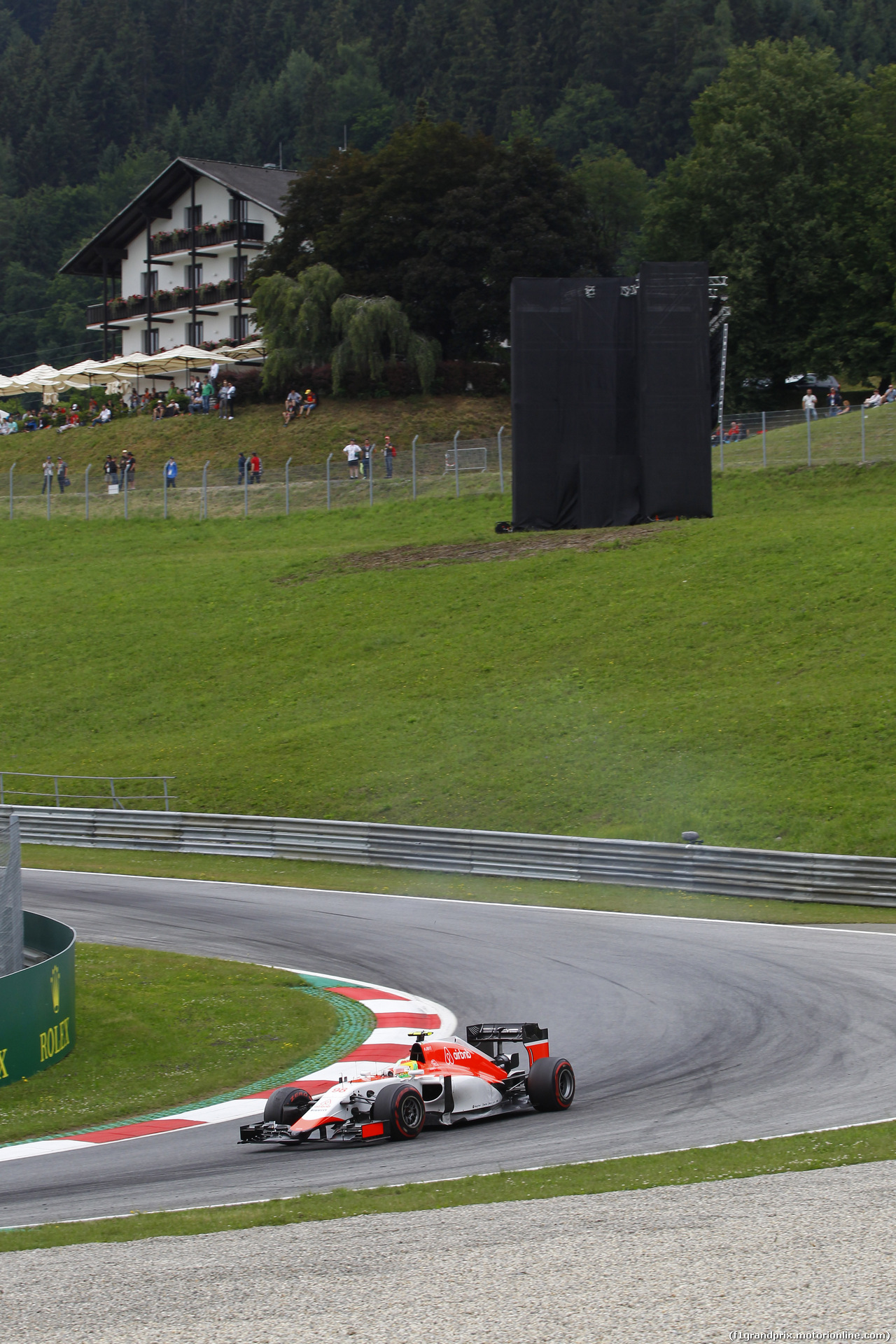 GP AUSTRIA, 19.06.2015- Prove Libere 2, Roberto Merhi (ESP) Manor Marussia F1 Team