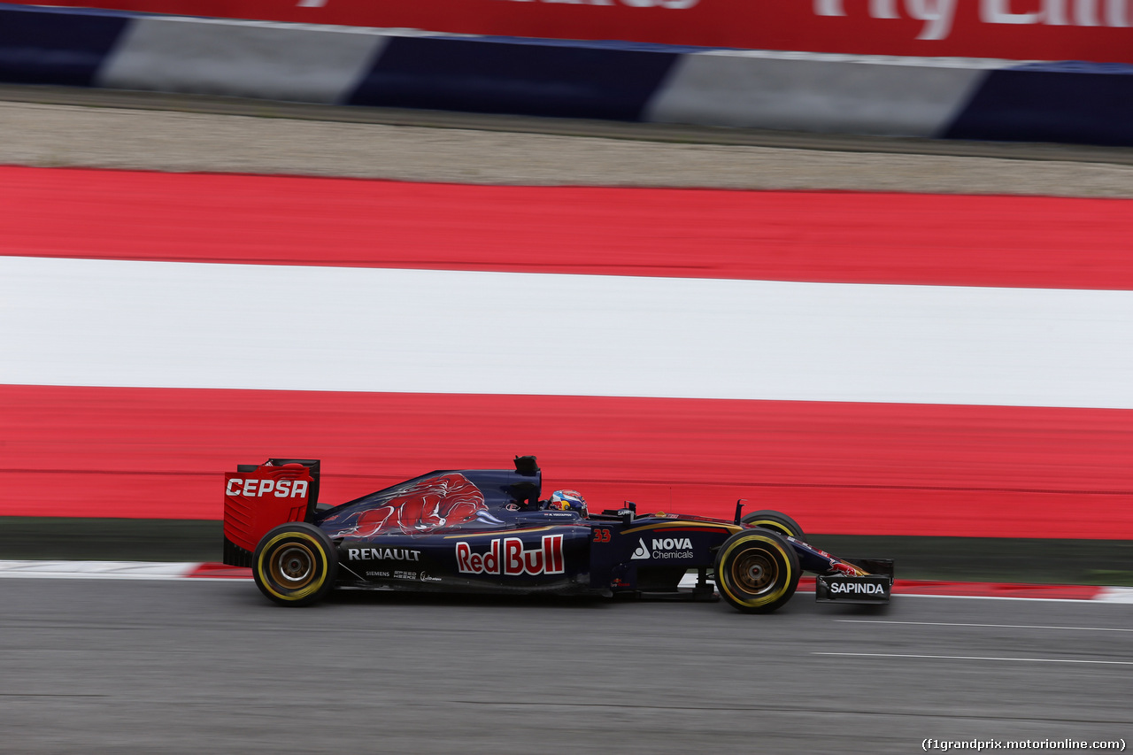 GP AUSTRIA, 19.06.2015- Prove Libere 2, Carlos Sainz Jr (ESP) Scuderia Toro Rosso STR10