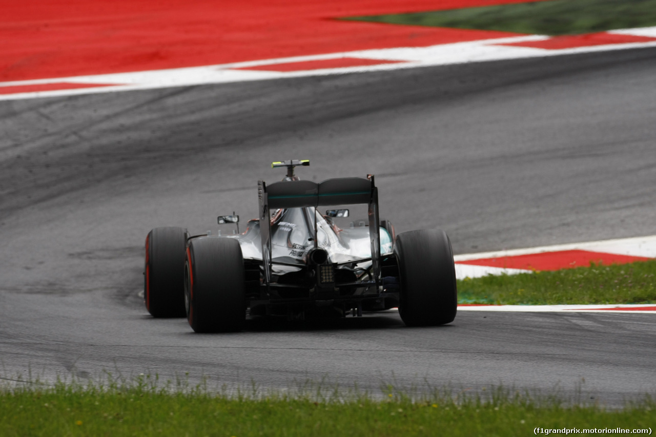 GP AUSTRIA, 19.06.2015- Prove Libere 2, Nico Rosberg (GER) Mercedes AMG F1 W06