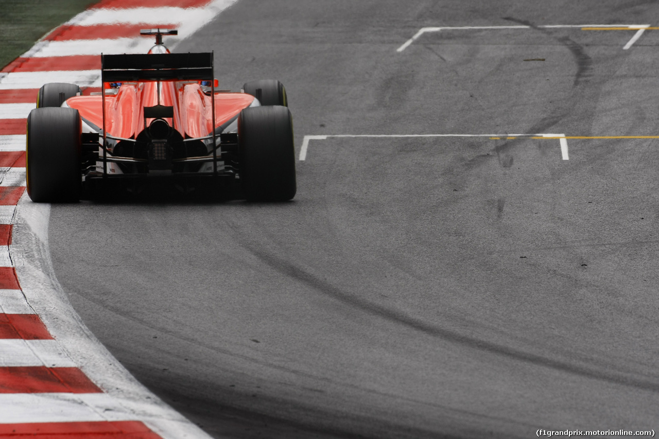 GP AUSTRIA, 19.06.2015- Prove Libere 2, William Stevens (GBR) Manor Marussia F1 Team