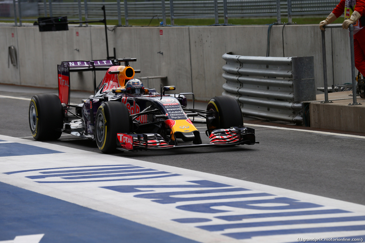 GP AUSTRIA, 19.06.2015- Prove Libere 1, Daniel Ricciardo (AUS) Red Bull Racing RB11