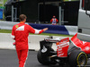 GP AUSTRIA, 19.06.2015- Free Practice 1,  Sebastian Vettel (GER) Ferrari SF15-T stopped on the track for technical  problem