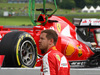 GP AUSTRIA, 19.06.2015- Free Practice 1,  Sebastian Vettel (GER) Ferrari SF15-T stopped on the track for technical  problem