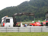 GP AUSTRIA, 19.06.2015- Free Practice 1,  Sebastian Vettel (GER) Ferrari SF15-T stopped on the track for technical  problem