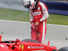 GP AUSTRIA, 19.06.2015- Free Practice 1, Sebastian Vettel (GER) Ferrari SF15-T is stopped on the track