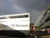 GP AUSTRIA, 19.06.2015- Rainbow over the paddock