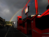 GP AUSTRIA, 19.06.2015- Rainbow over the paddock