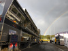 GP AUSTRIA, 19.06.2015- Rainbow over the paddock