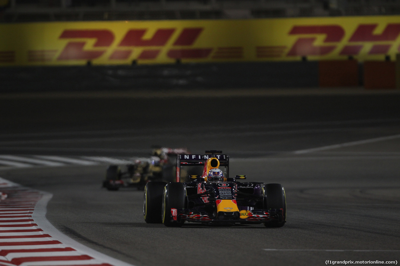 GP BAHRAIN, 19.04.2015 - Gara, Daniel Ricciardo (AUS) Red Bull Racing RB11