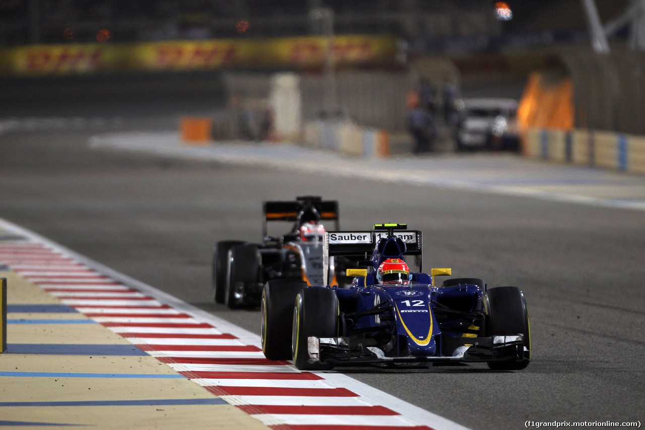 GP BAHRAIN, 19.04.2015 - Gara, Felipe Nasr (BRA) Sauber C34