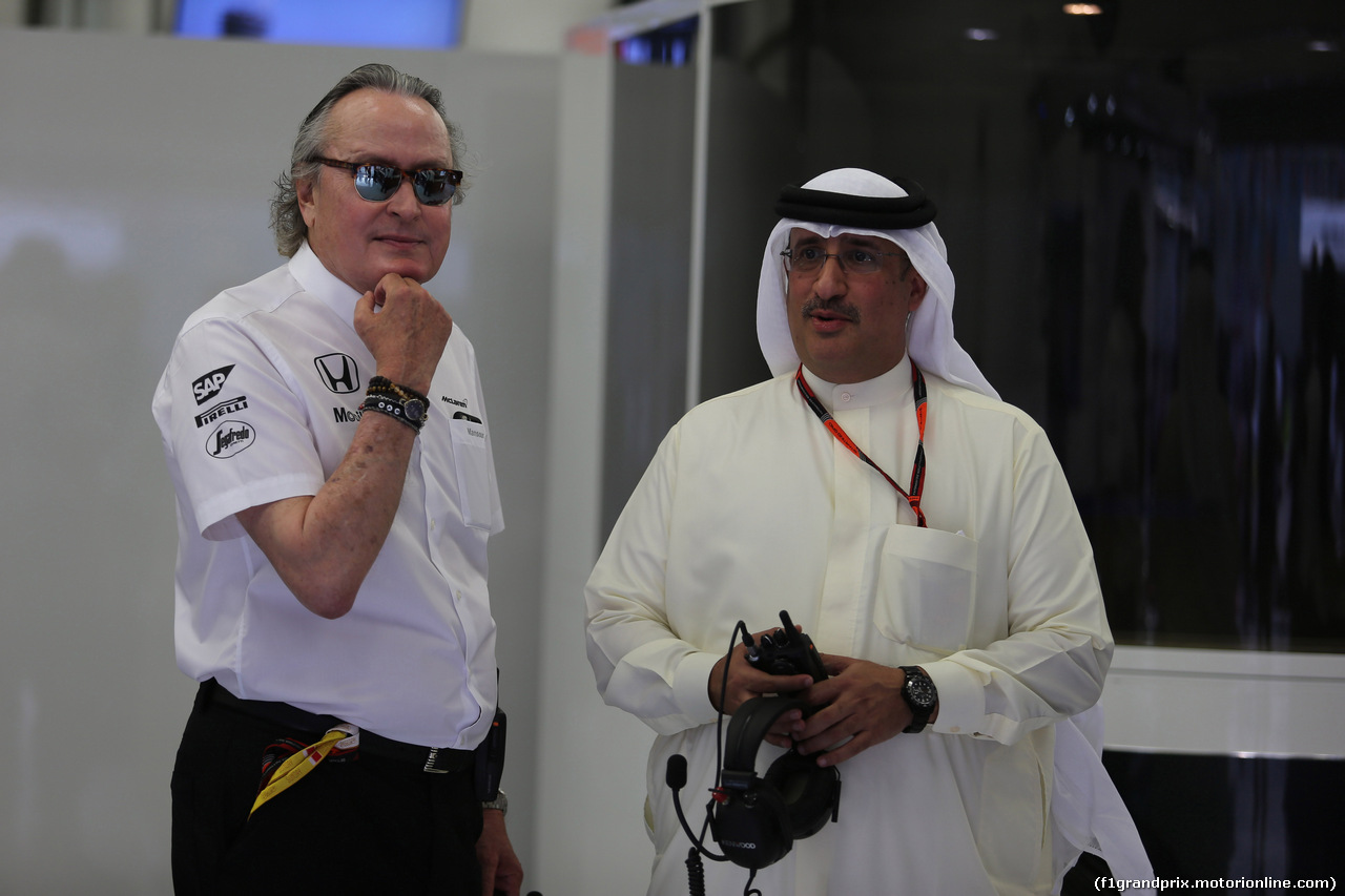 GP BAHRAIN, 19.04.2015 - Gara, Mansour Ojeh, Manseur Ojeh, McLaren shareholder