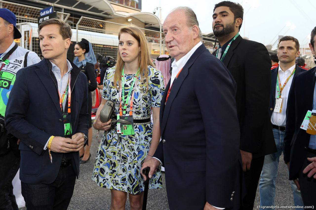 GP BAHRAIN, 19.04.2015 - Gara, King Juan Carlos of Spain