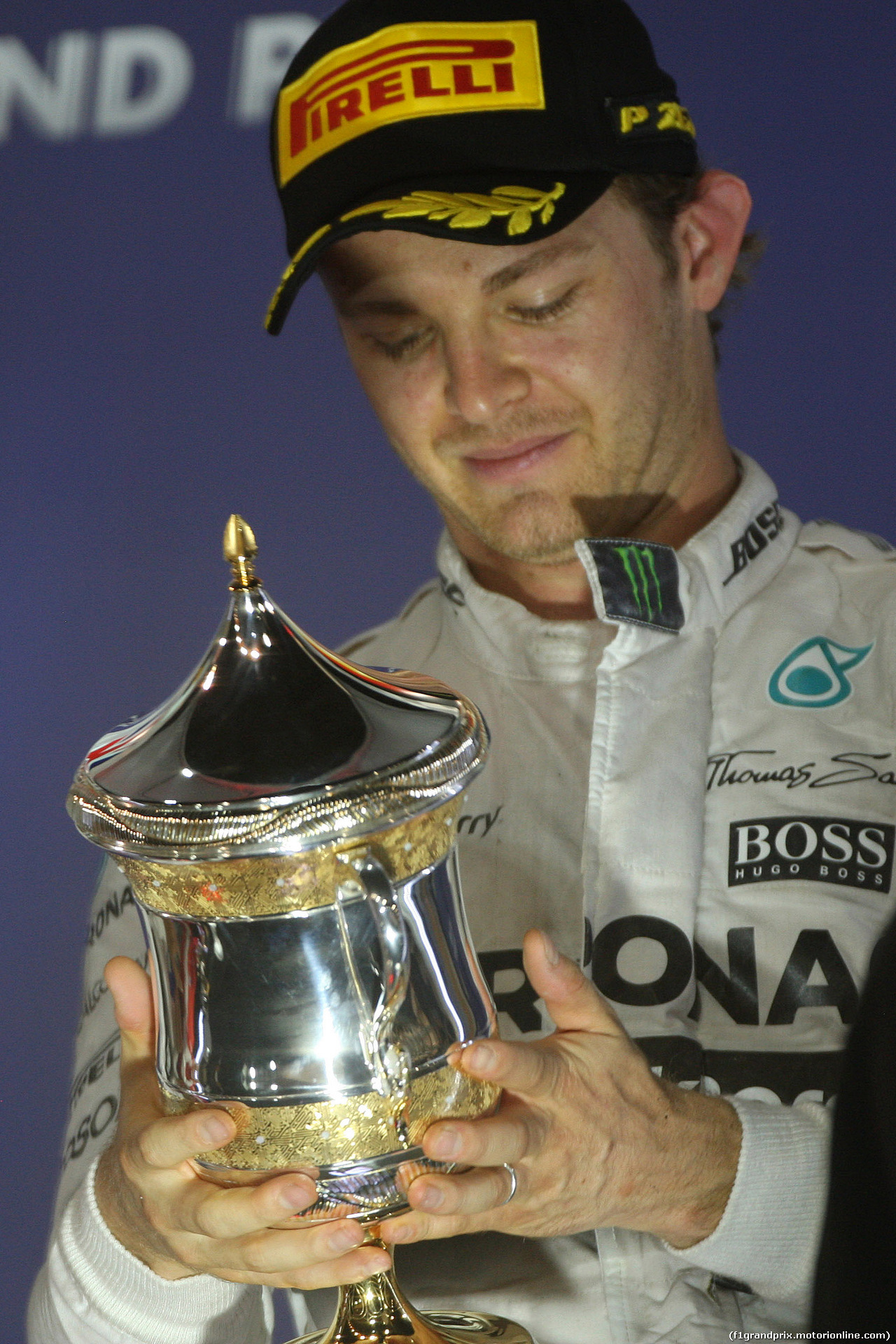 GP BAHRAIN, 19.04.2015 - Gara, terzo Nico Rosberg (GER) Mercedes AMG F1 W06