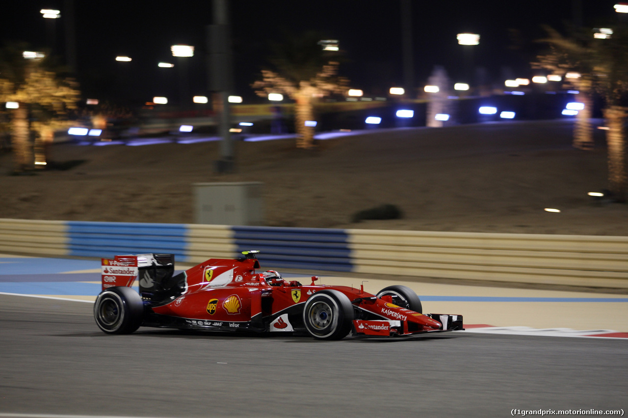 GP BAHRAIN, 19.04.2015 - Gara, Kimi Raikkonen (FIN) Ferrari SF15-T